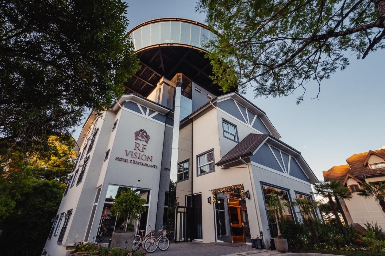 Hotel E Restaurante Giratorio Rf Vision - A Melhor Vista 360 De Gramado Eksteriør billede
