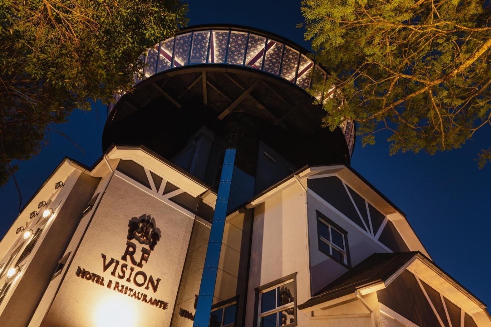 Hotel E Restaurante Giratorio Rf Vision - A Melhor Vista 360 De Gramado Eksteriør billede